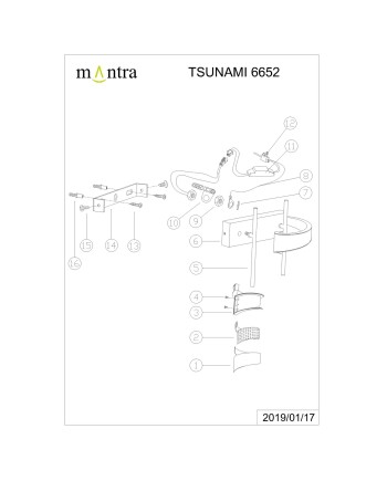 ***OFER/DES*** TSUNAMI * APLIQUE 24W